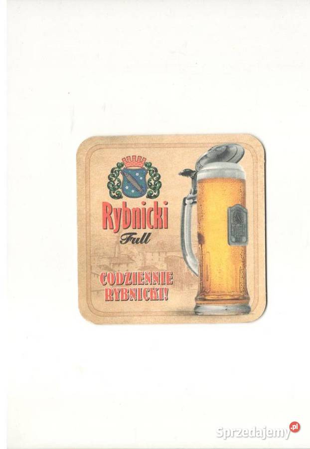 Rybnicki podstawka do piwa 6 śląskie Gliwice