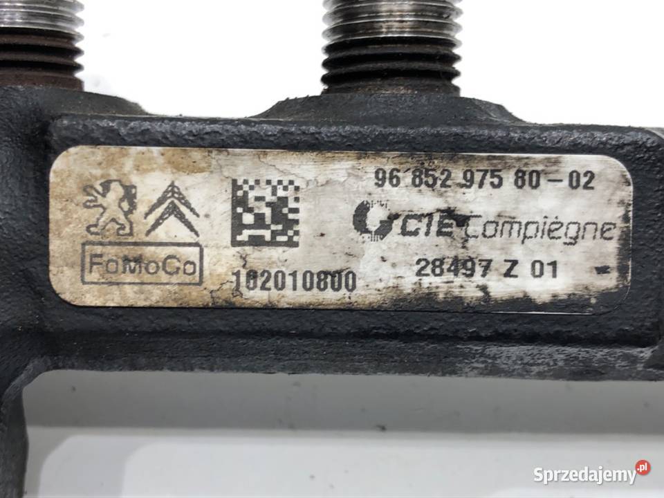 LISTWA WTRYSKOWA CITROEN C3 II 9685297580 14 68