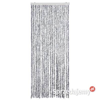 vidaXL Zasłona przeciwko owadom srebrna 56x200 Wystrój okien