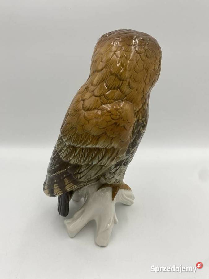 Porcelanowa figura Sowa Ens 24 Poznań sprzedam