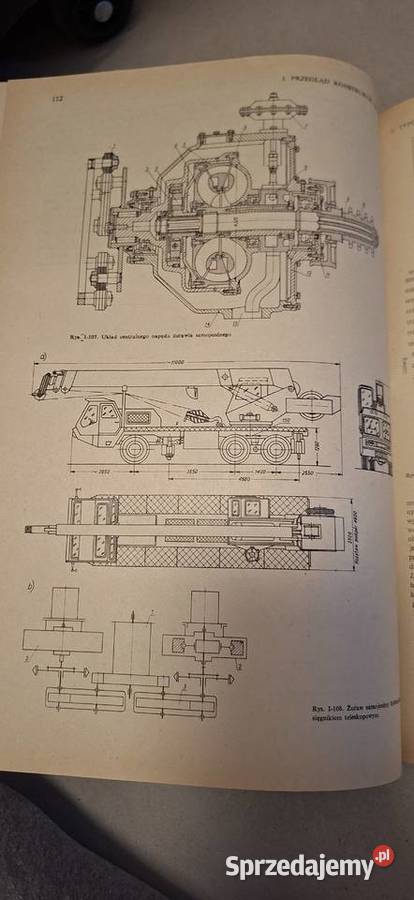 Dźwignice Tom I A Pająkiewicz R Soboński unikat Łęczyca