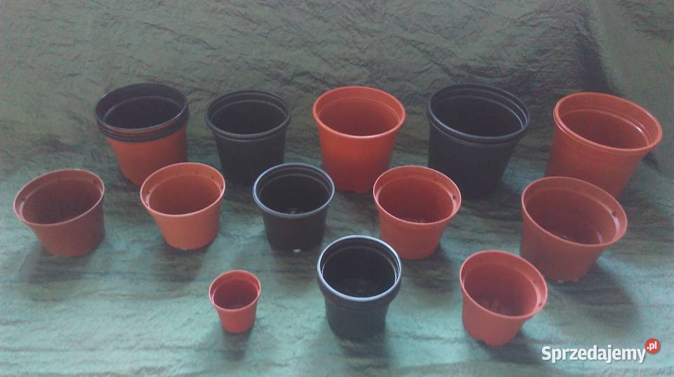 doniczki PLASTIK Robocze i Do Osłonek 13
