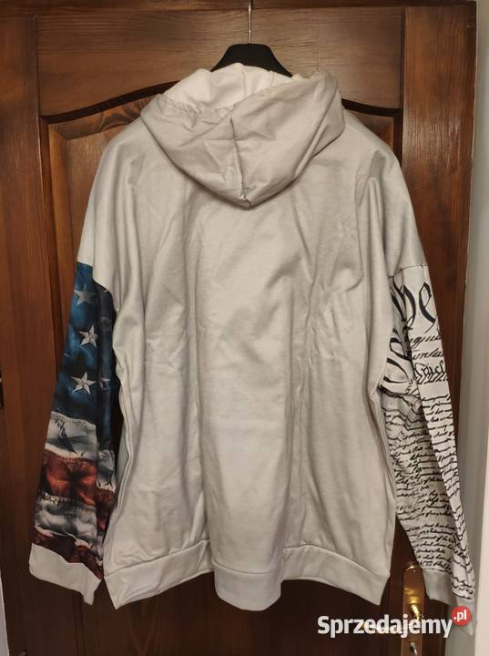 Ogromna nowa bluza lekko ocieplana 5XL kremowa Kraków