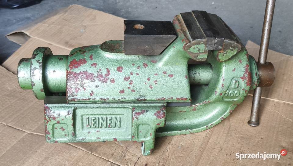 Imadło ślusarskie LEINEN D100 100 mm solidne Chojnice sprzedam