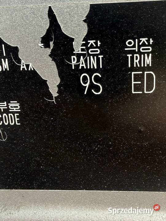 Drzwi lewe przód Kia Ceed l kolor 9S wielkopolskie Ostrów Wielkopolski