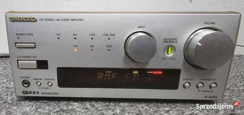 Radio amplituner stereo ONKYO R805X Kraków