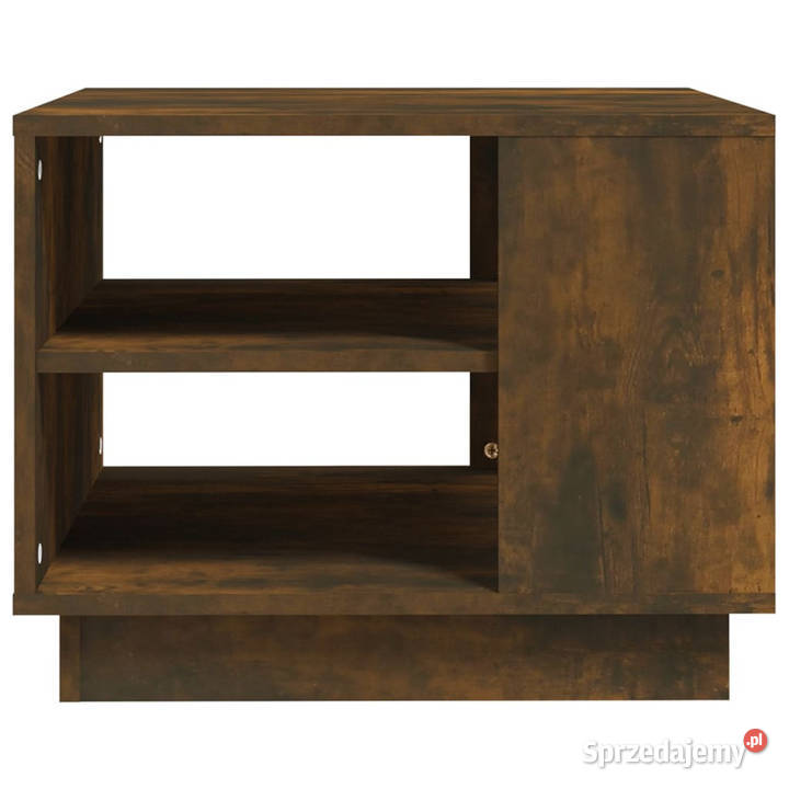 Stolik kawowy przydymiony dąb 55x55x43 WM813086 Warszawa