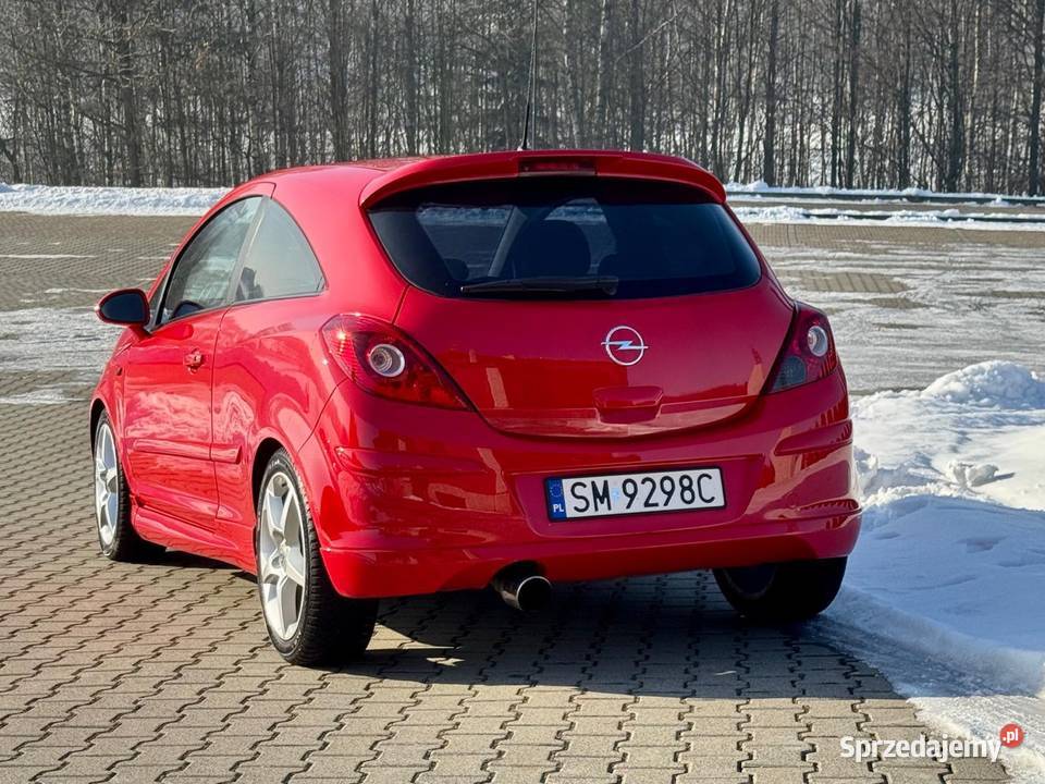 Opel Corsa D GSi 2007 16 Turbo 150 benzyna małopolskie Wadowice