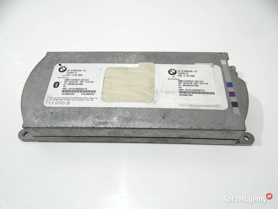 MODUŁ STEROWNIK BLUETOOTH BMW E60 E61 6965408 osobowe Strzyżewice
