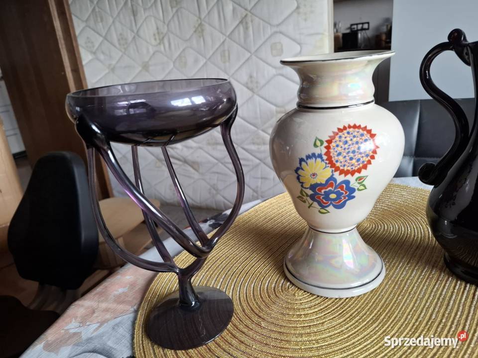 Wzony PRL Porcelana i szkło Wieliczka