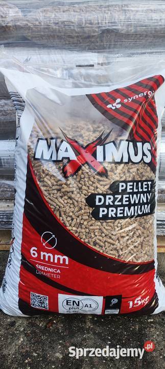 Pellet iglasty polski A1 MAXIMUS 6mm Szybka Zambrów sprzedam