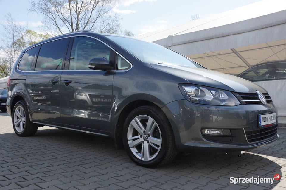 Volkswagen Sharan 20 TDI CR 150 4x4 Lift Navi centralny zamek Nowy Sącz