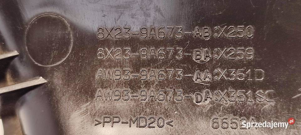 JAGUAR XF 250 RURA DOLOT POWIETRZA 8X239A673AA osobowe Silniki i osprzęt