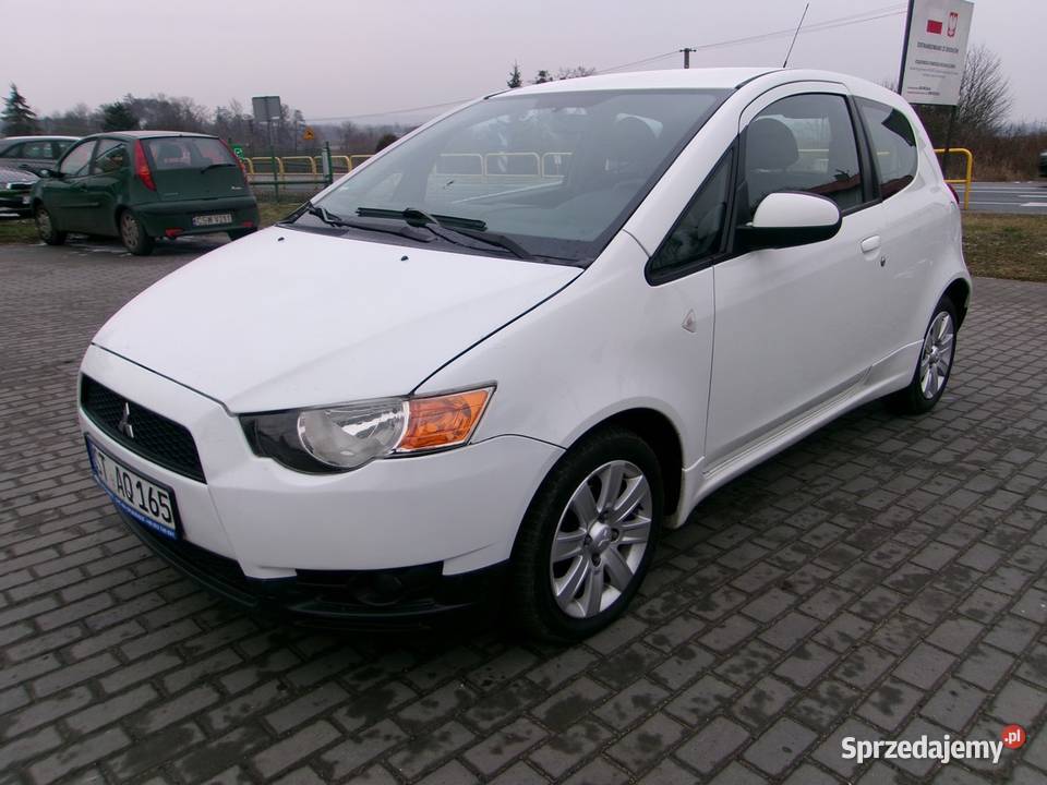 Mitsubishi Colt 11 Klima Podgrzewane fotele biały kujawsko-pomorskie Dolna Grupa sprzedam