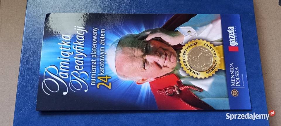 Stare monety Medal Jan Paweł II Polska 23 Lesko