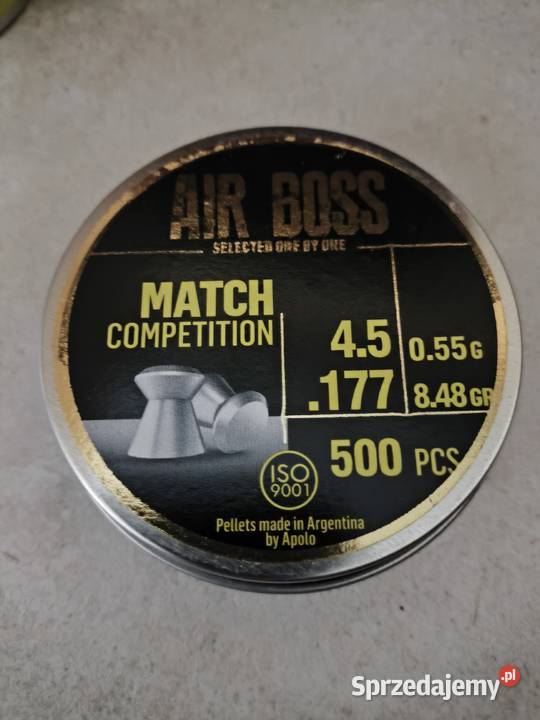 Śrut Apolo Air Boss Match Competition 45 mm 500 Sporty strzeleckie i myślistwo