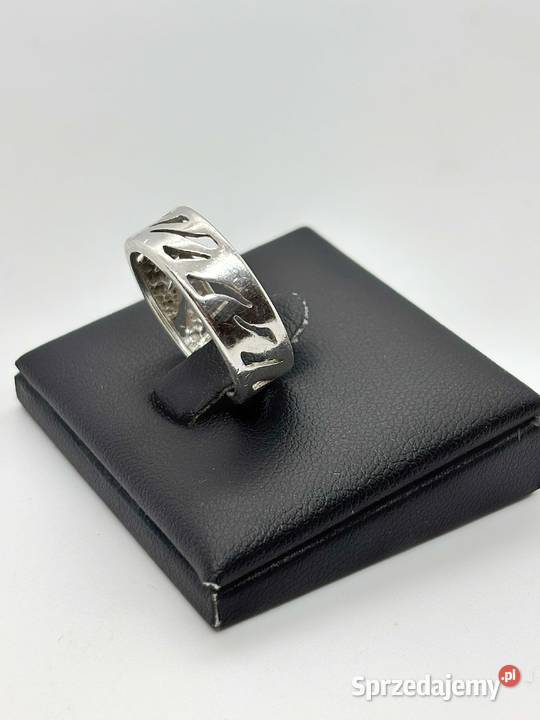 Srebrna obrączka pr 925 342g Rozmiar 15 warmińsko-mazurskie Elbląg sprzedam