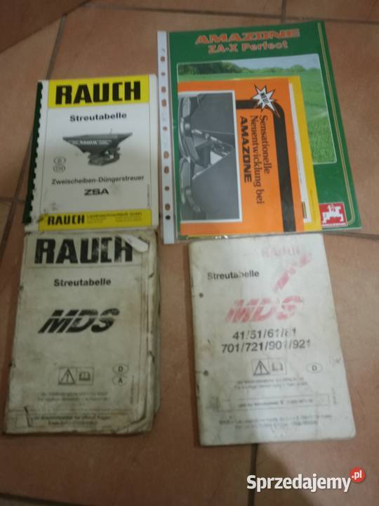 Rozsiewacz Rauch ZSA600ZSBMDS 701721Amazone Zaf sprzedam