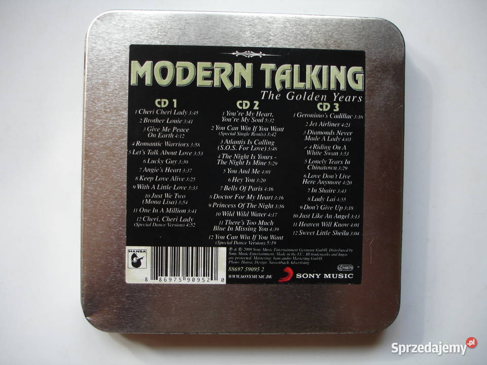 Modern TALKING The Golden Years 2011 SONY 3CDBOX