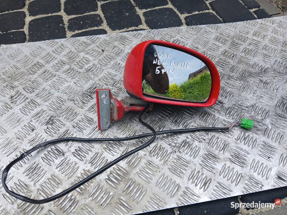 Lusterko prawe Volkswagen Beetle EU 5 pin lak małopolskie Radłów