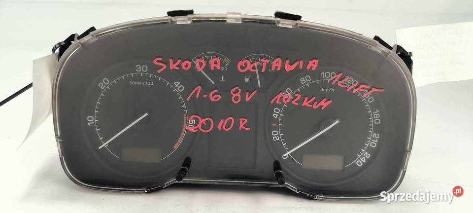 LICZNIK ZEGAR SKODA OCTAVIA I LIFT 1U0920801J Lipno