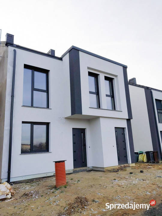 Nowoczesny szeregowiec z ogórdkiem komfortwygoda 90m2 Prószków