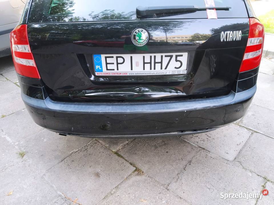 skoda octavia uszkodzona Łódź