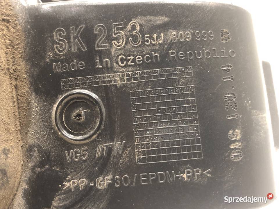 KLAPKA WLEWU PALIWA SKODA RAPID 5JJ809999B