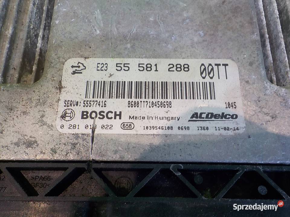 OPEL CORSA D LIFT 13 CDTI 11r 5D sterownik Czujniki i sterowniki