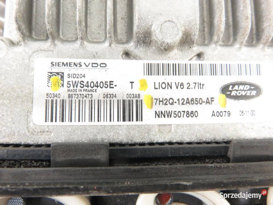 STEROWNIK LAND ROVER RANGE ROVER SPORT 27 TDV6 małopolskie