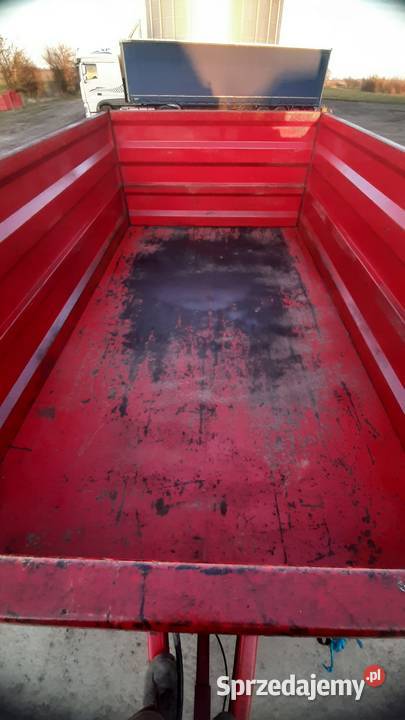 Przyczepa tim 4 5 toby nowa igła sprowadzona Przyczepy rolnicze Nowa Karczma