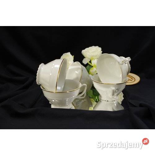 Komplet 5 filiżanek porcelanowych Bogucice ze