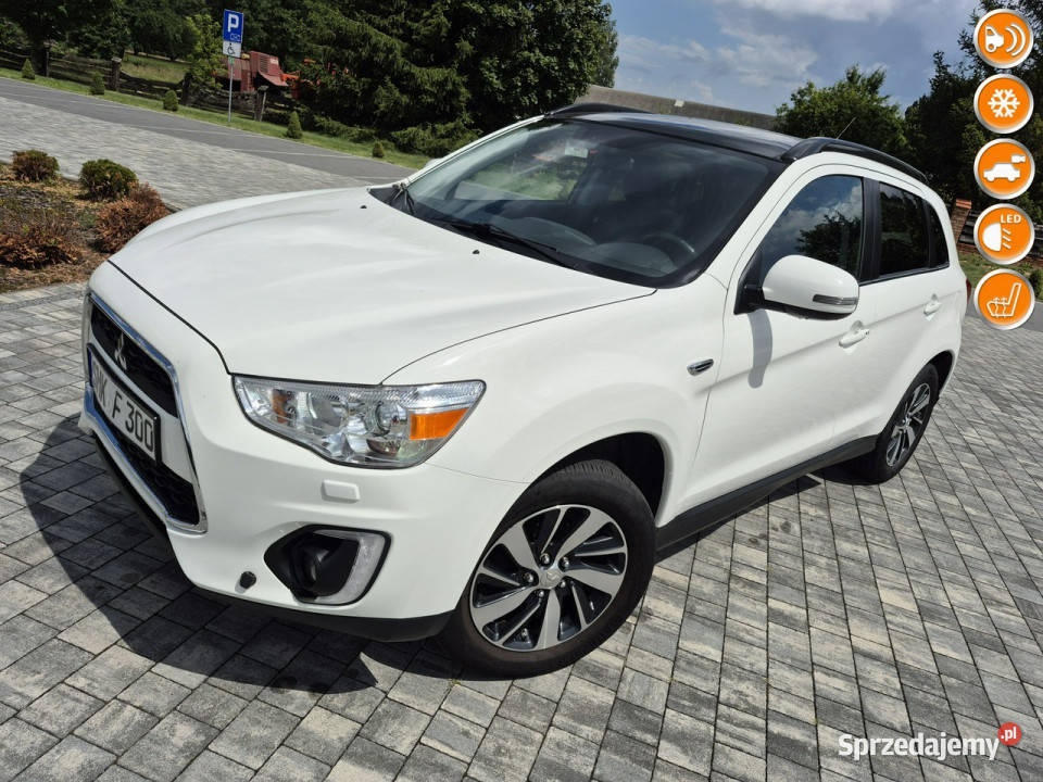 Mitsubishi ASX 16 benzyna LIFT 132 przebiegu elektrochrom. lusterka boczne Drelów