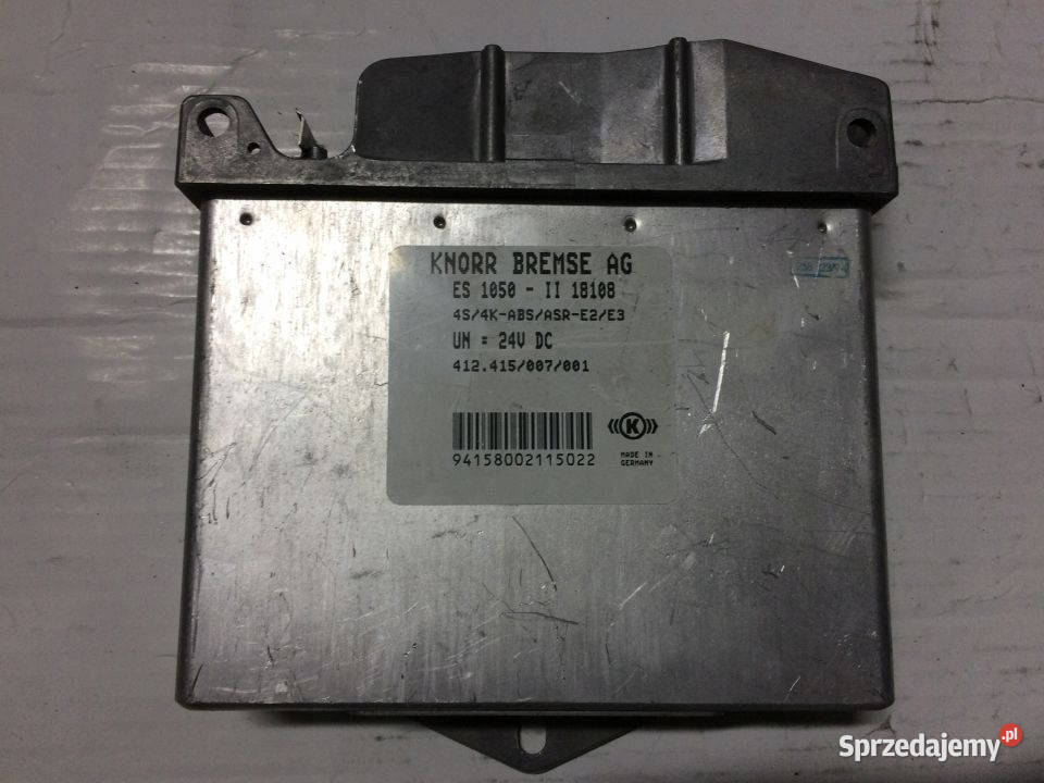 Modul ABS Mercedes Knorr ES1050II 18108 Pozostałe Maszewo