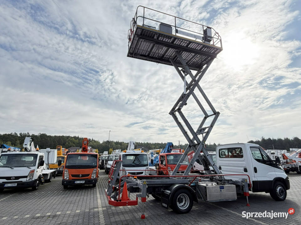 Iveco Zwyżka Podnośnik Nożycowy Franke MALLAGHAN Samochody ciężarowe Widełki
