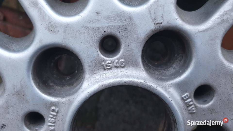 Orygianlna Alufelgo BMW 16 7Jx16H2z zapasu mazowieckie
