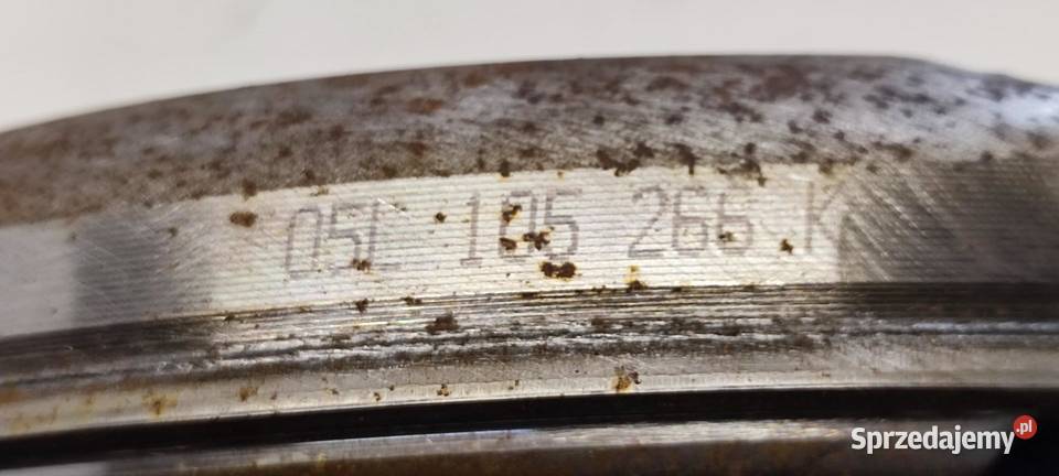 VW TIGUAN II KOŁO DWUMASOWE 20TDI 05L105266K Sprzęgła i elementy dolnośląskie