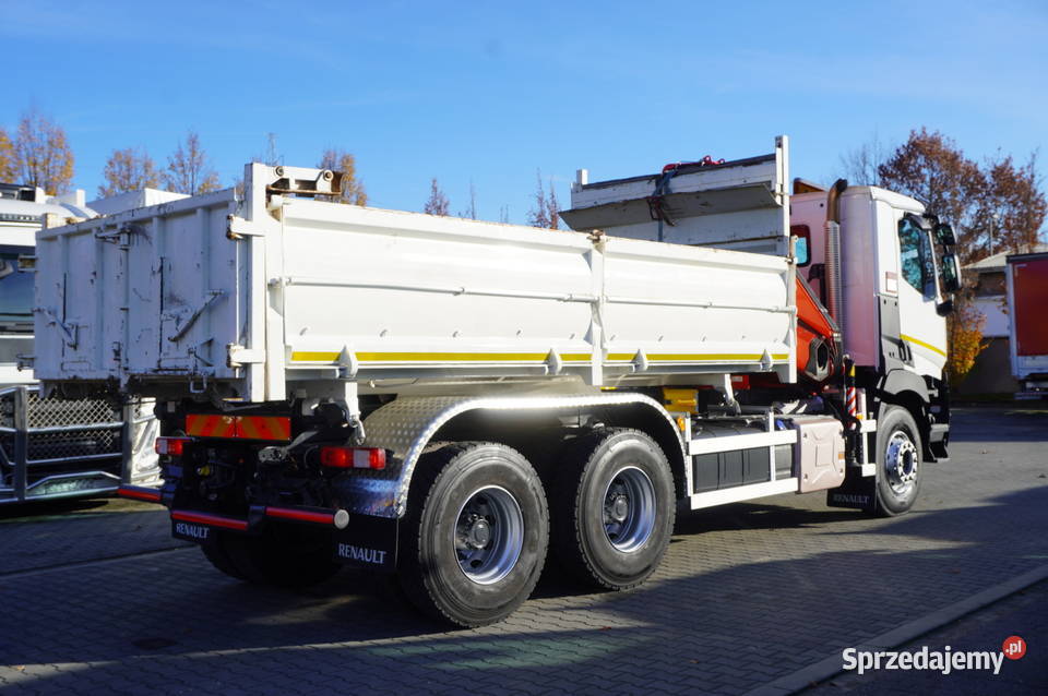 Renault C380 E6 6x4 HDS Fassi F135 2700 MTH małopolskie Kraków