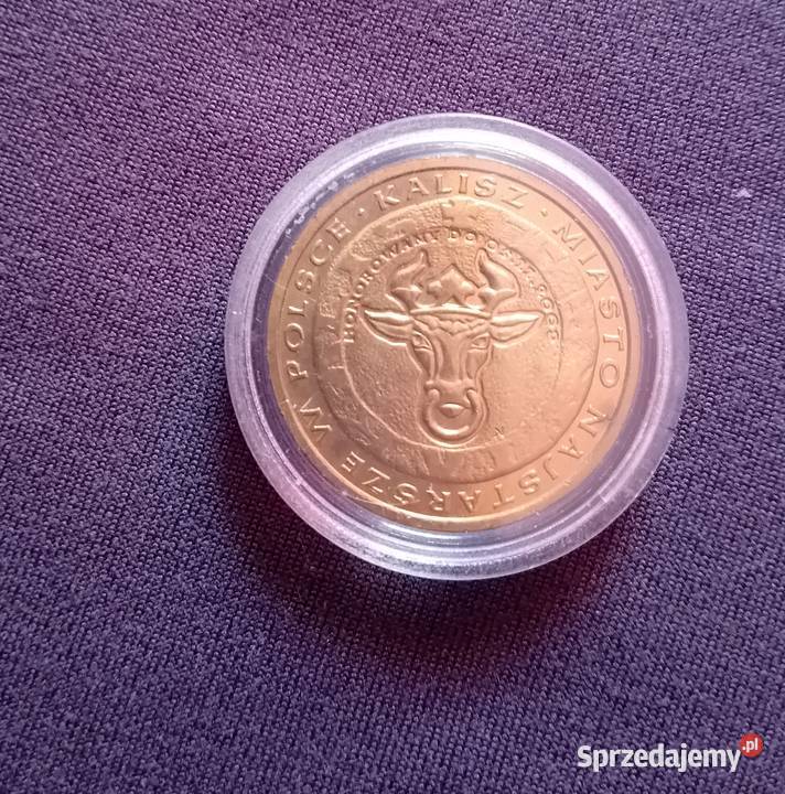 Moneta zastępcza 4 Denary Kaliskie 2009 r Koźminek