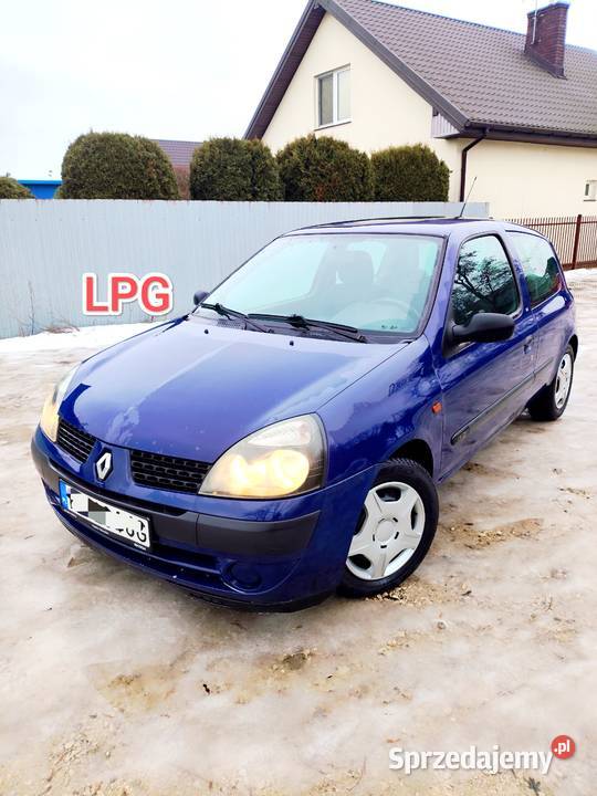 ClioLPGHAK niski przebiegbez rdzypolski salon sprzedam