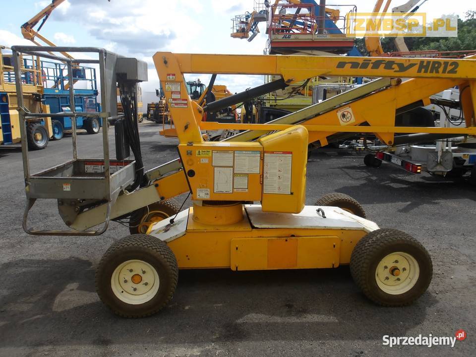 Podnośnik koszowy Niftylift HR12NE Pleszew sprzedam