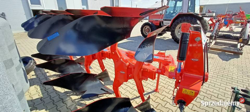 Pług 4 KUHN MM 113 NOWY 2023r gwarancja Czarna