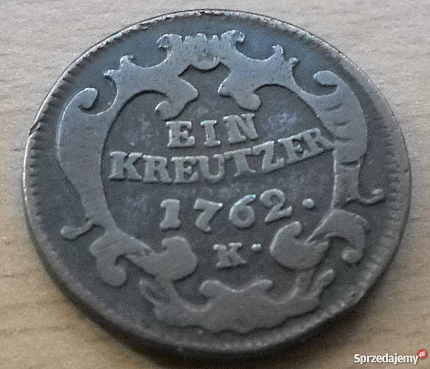 AUSTRIAEIN KREUTZER1762KŁADNY mazowieckie Legionowo sprzedam