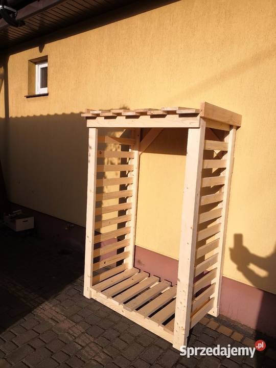 Drewutnia składzie na drewno Architektura ogrodowa