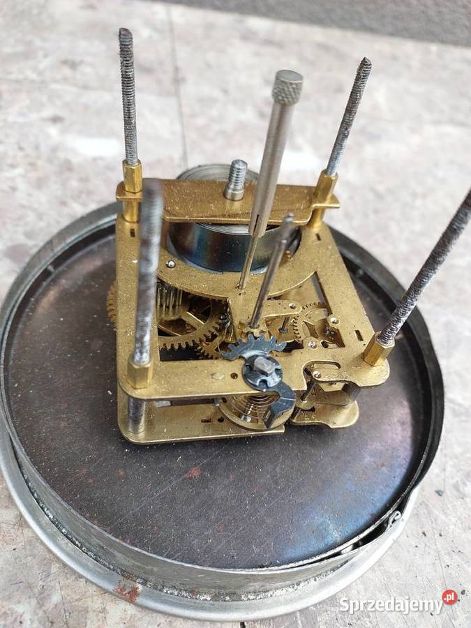 M056 Mechanizm starego zegara kominkowego Tczew