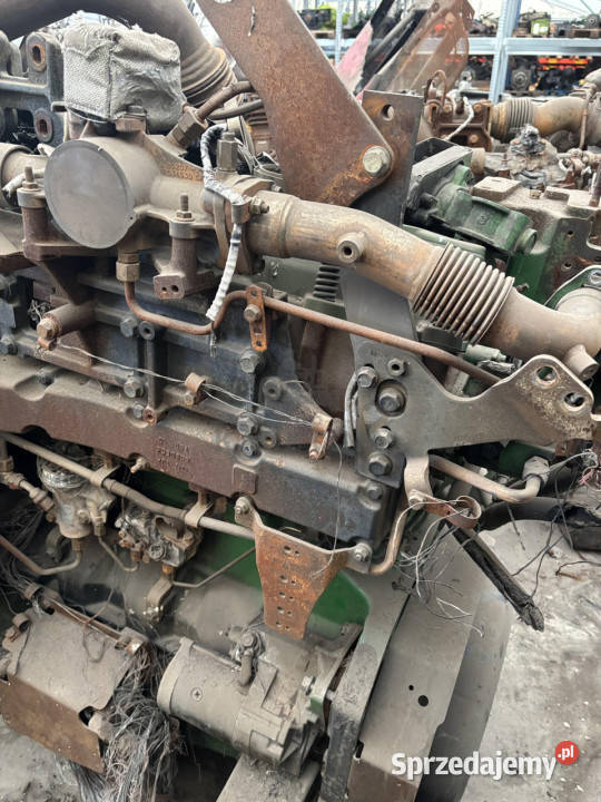 John Deere 6135RW405 Silnik Słupek Blok Kolektor Jastrzębniki
