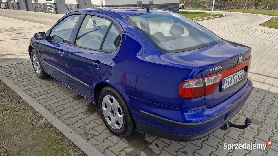 Seat toledo II 16 mpi 102 z lpg alu klima hak Toledo dolnośląskie Piotrkowiczki sprzedam