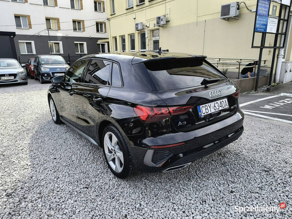 Audi A3 Sportback SLine1właścniski ESP Bydgoszcz