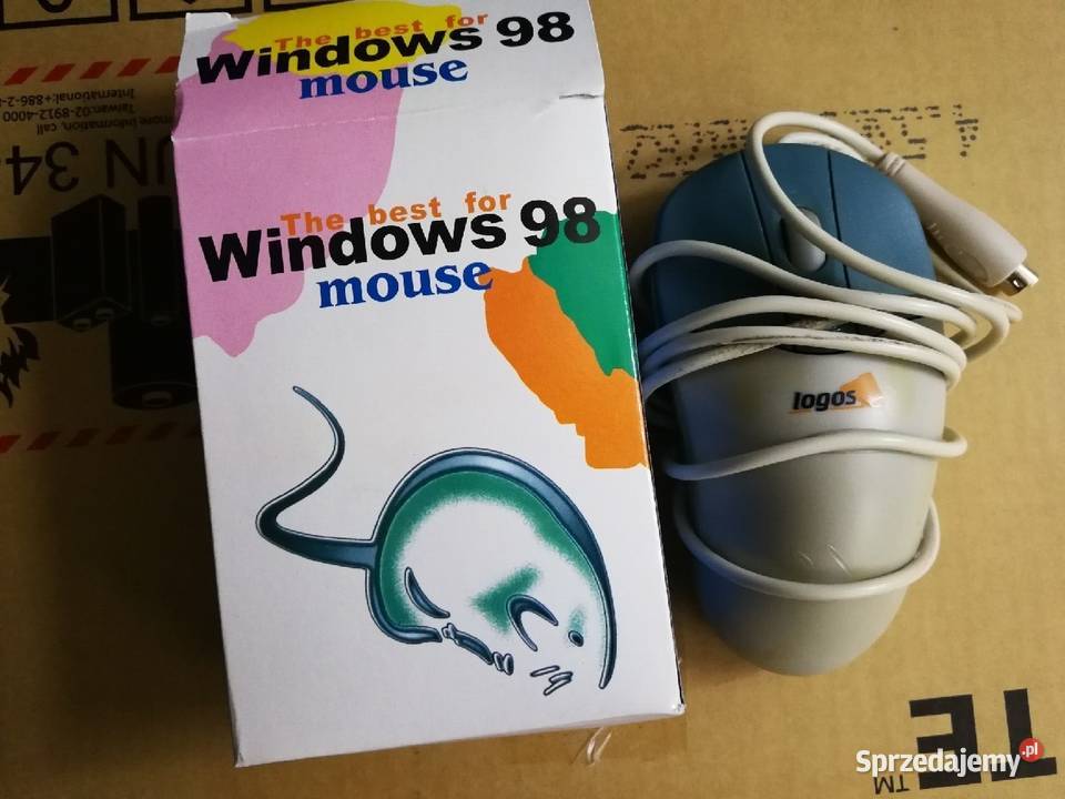 Myszka Vintage Genius EasyMouse kulkowa retro przewodowa Szczecin