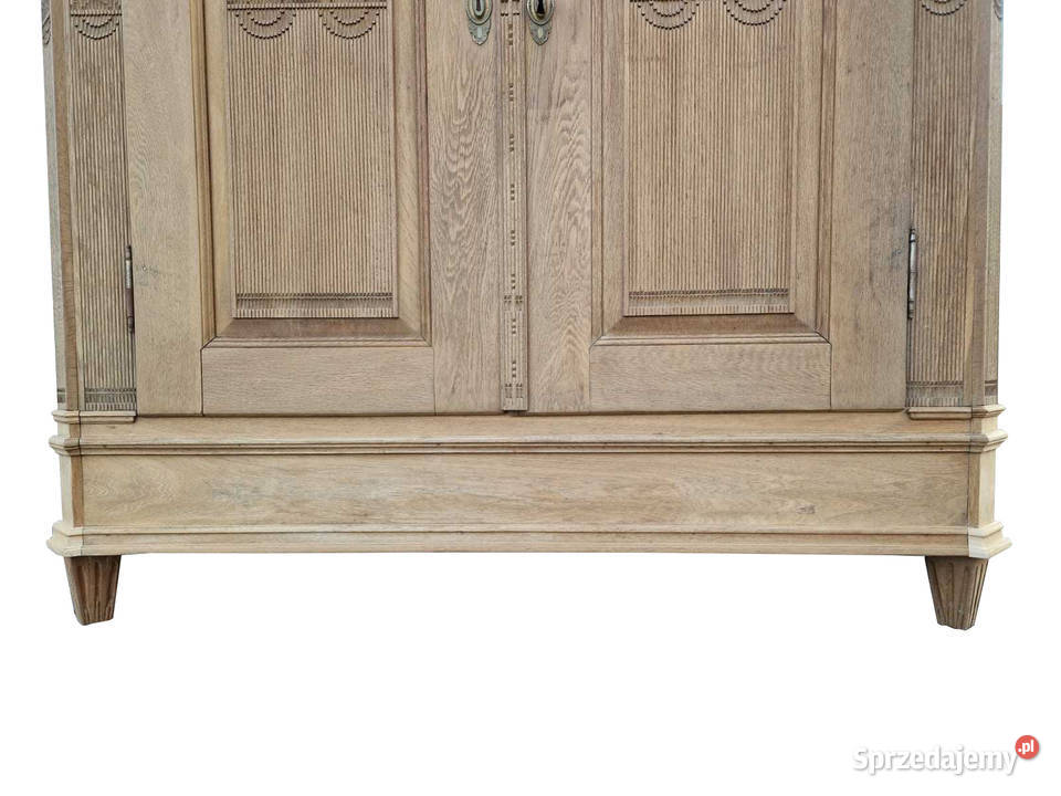 SZAFA BAROKOWA OCZYSZCZONA Szczecin